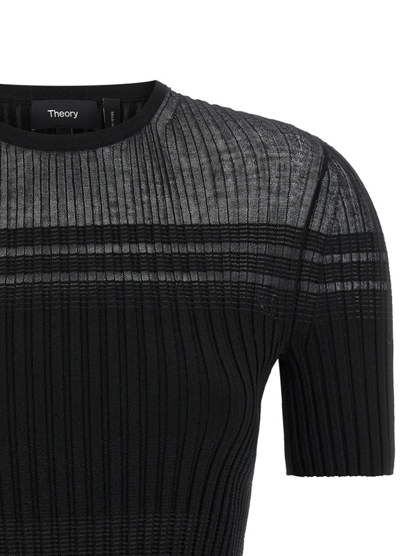 Theory Black Half Sleeve