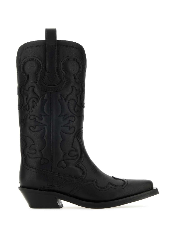 BOOTS S2824 004 Black Middle Boots