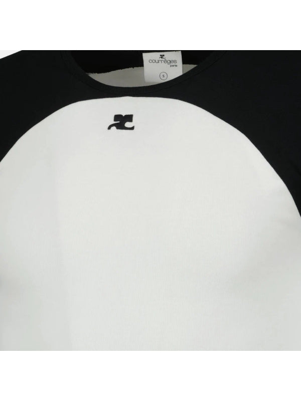 Courrèges White Half Sleeve