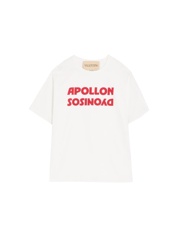 Valentino White Half Sleeve