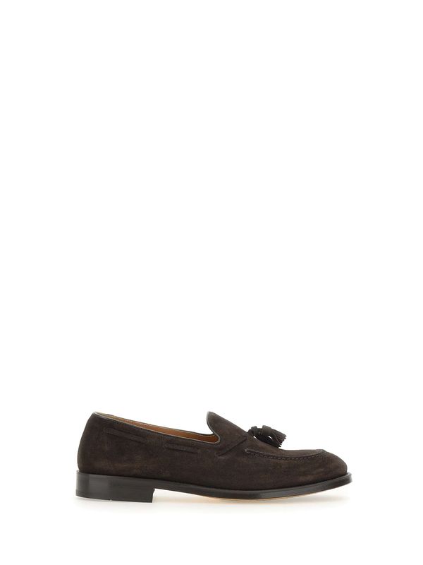 Tassel Detail Suede Loafers