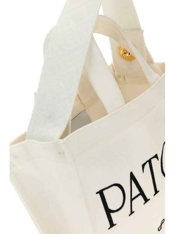 PATOU - HANDBAGS AC0440076 001W White Tote Bags - Jente