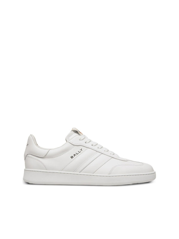 Bally White Low Top Sneakers