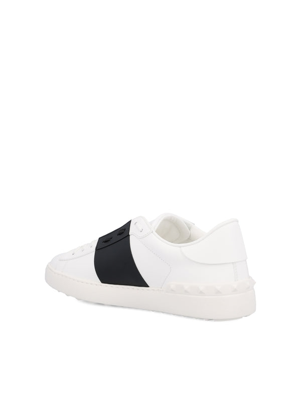 Valentino White Low Top Sneakers
