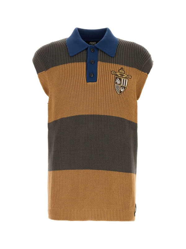 Fendi Multicolor Polo Shirts