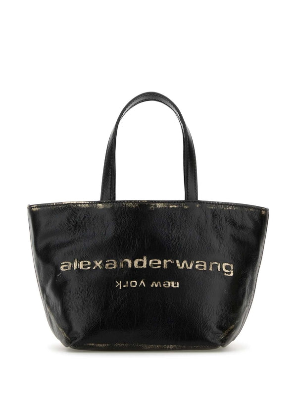 Logo Printing Leather Tote Bag
