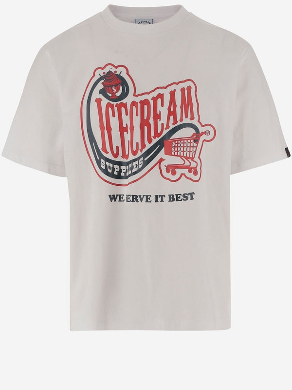 Ice Cream White Short Sleeve T-Shirt