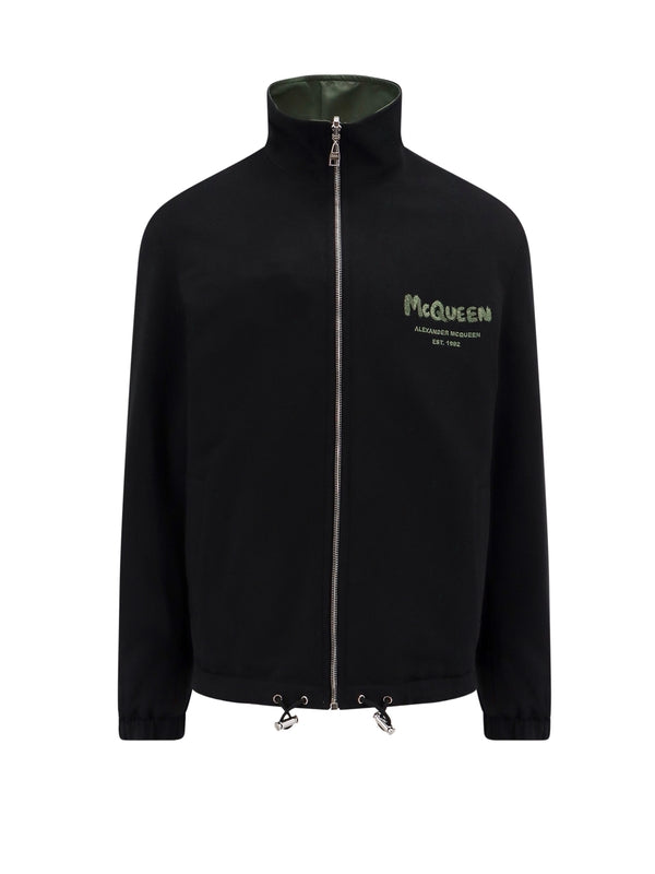 Alexander Mcqueen Black Jackets