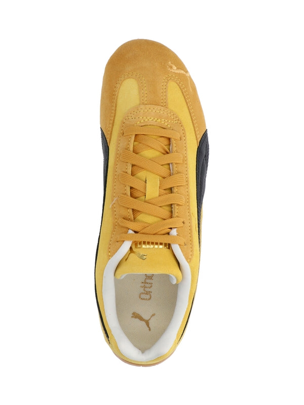 Puma Yellow Low Top Sneakers