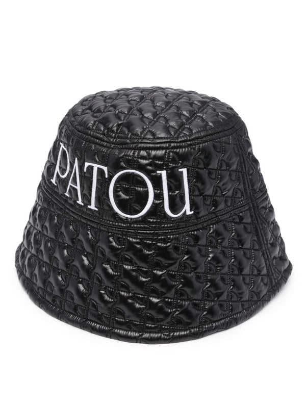 Logo Embroidery Quilted Nylon Small
  Bucket Hat