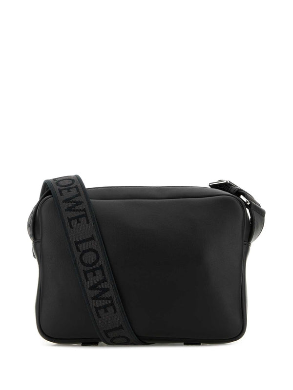 Anagram Logo Leather Crossbody Bag