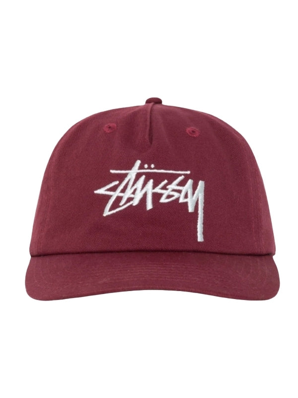 Stussy Burgundy Cap