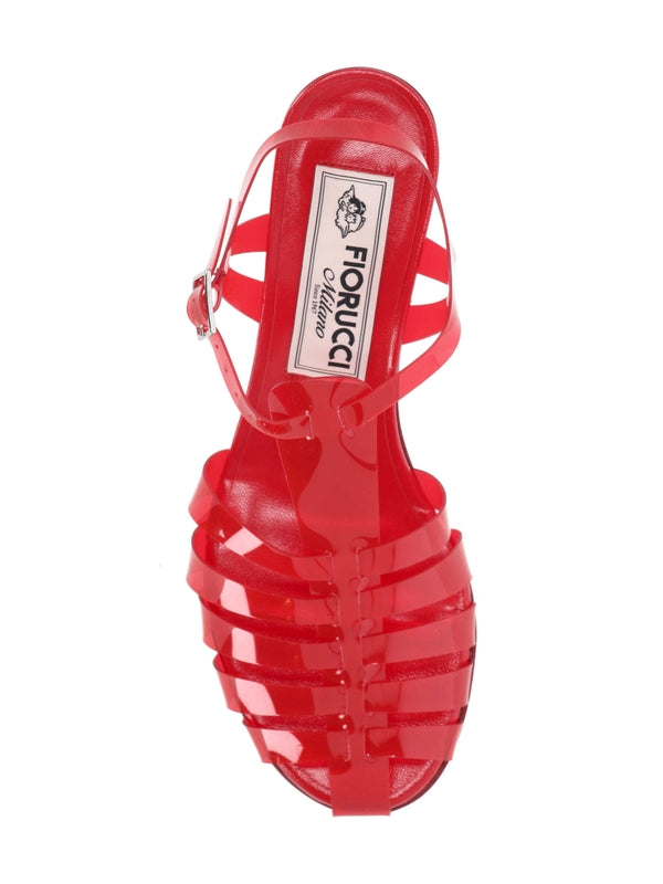Fiorucci Red Sandals Heel