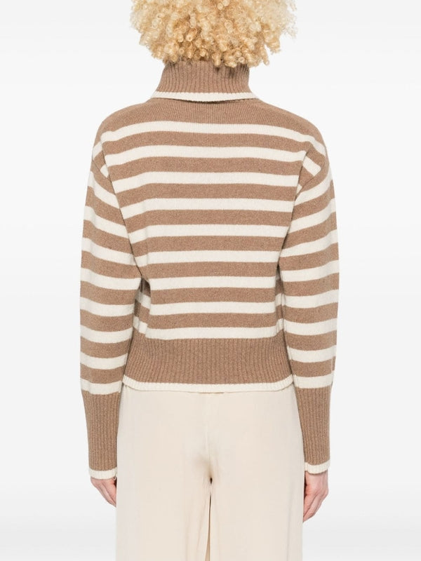 Stripe Cashmere Knit