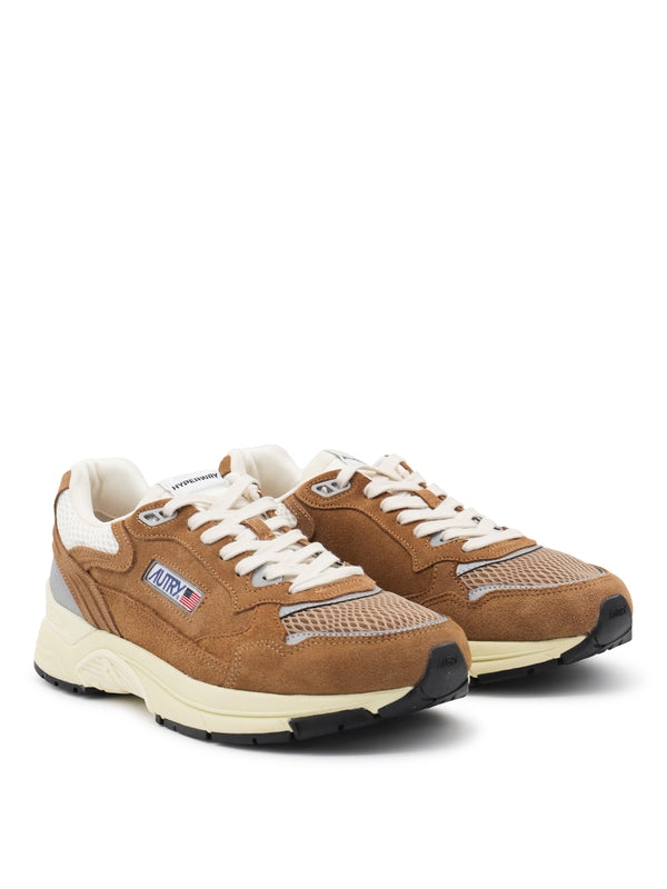 Autry Brown Low Top Sneakers