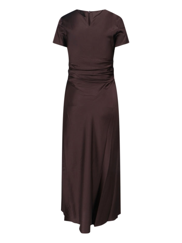 Staud Brown Long Dress