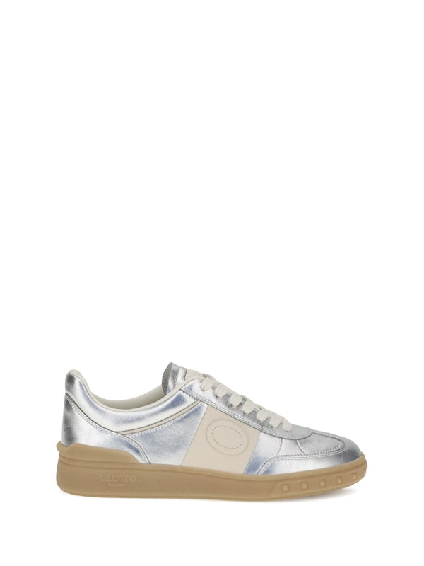 Valentino Silver Low Top Sneakers