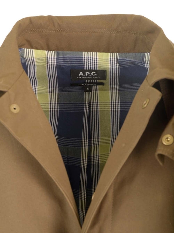 Arthur Mac Coated Trench Coat