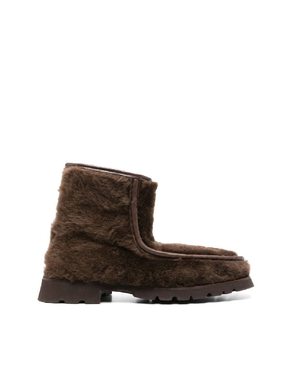 Armenta Shearling Ankle Boots