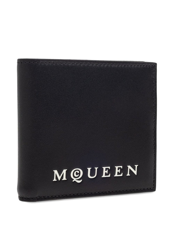 Alexander Mcqueen Black Wallet