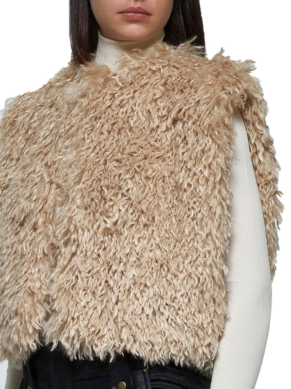 FLORANA Faux Fur Vest