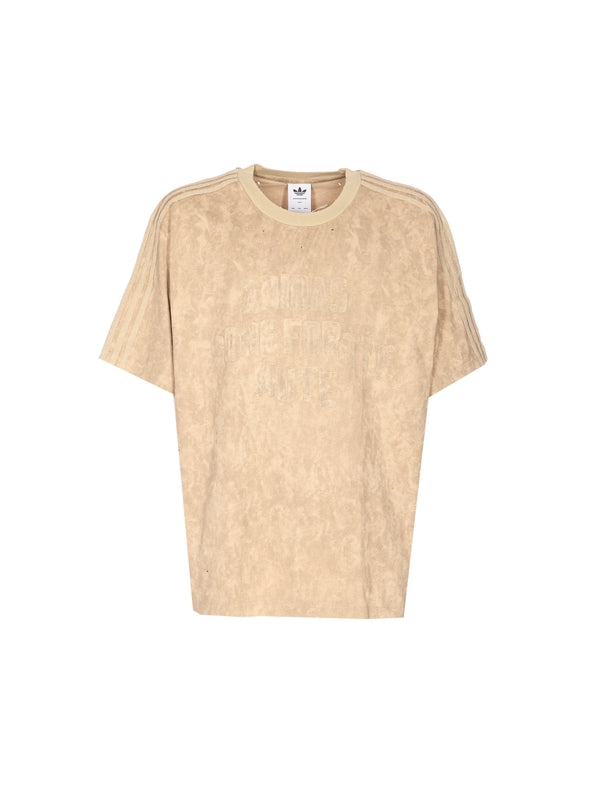 Adidas Beige Half Sleeve