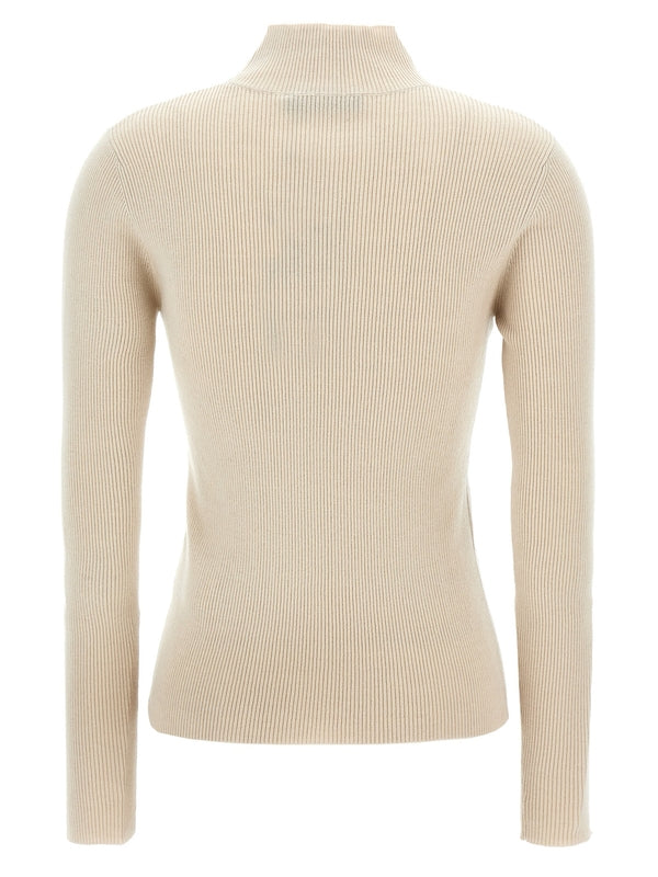 Zanzara High Neck Wool Knit