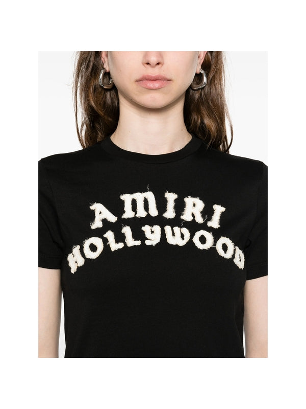 Amiri Black Half Sleeve