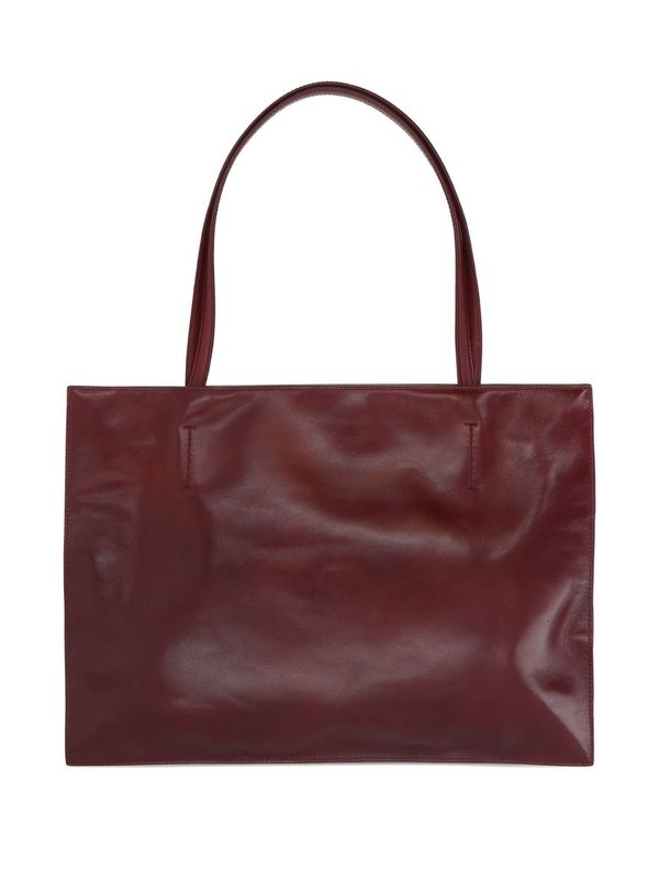 Maeden Burgundy Tote Bags