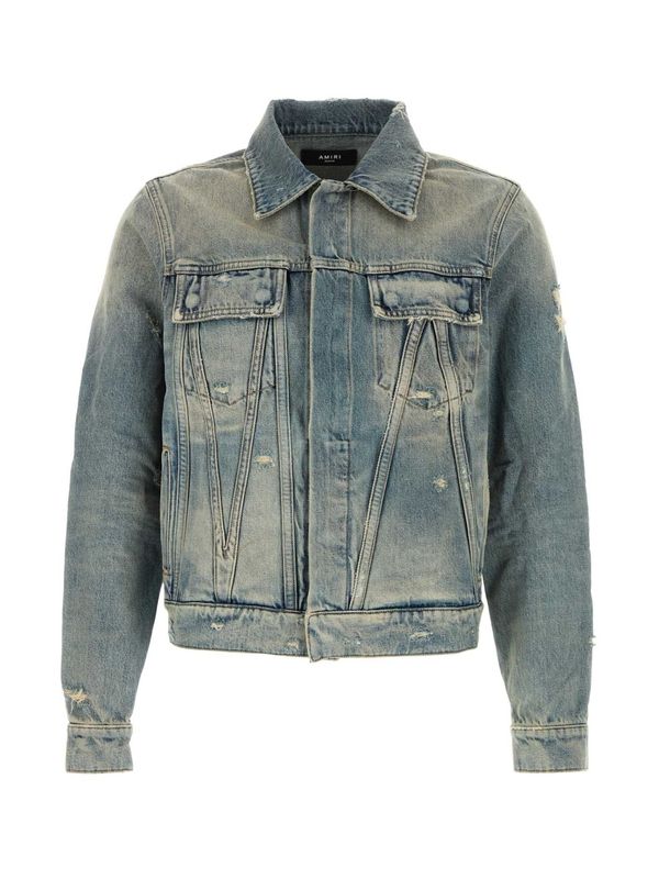 Vintage Washing Cotton Denim Trucker Jacket