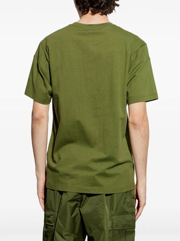 Chest Logo Cotton Short Sleeve T-Shirt