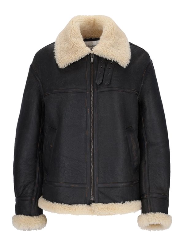 Shearling Leather Jacket