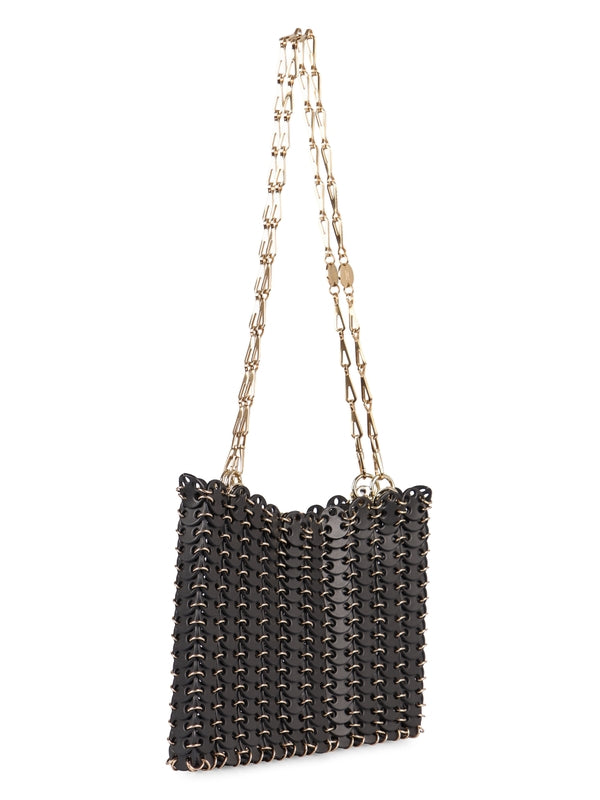 1969 Distressed Leather Chain Shoulder
  Bag