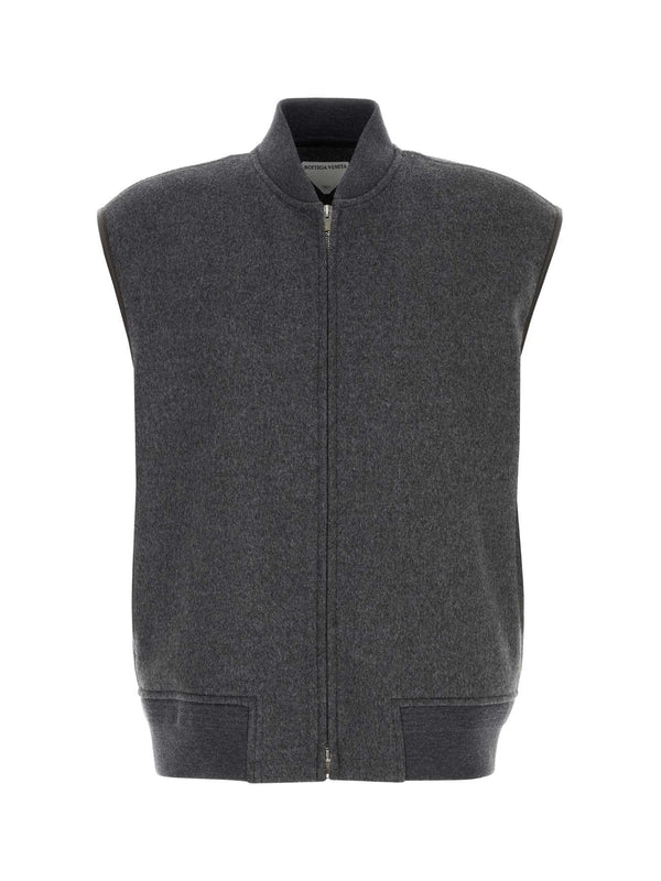Bottega Veneta Grey Vests
