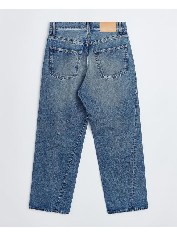 Sunflower - Wide Twist Washed Denim Pants - Jente