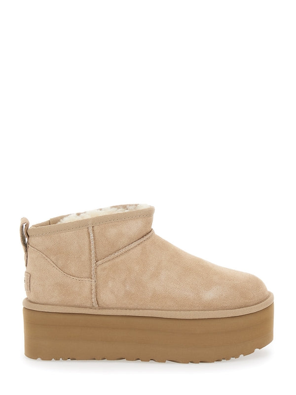Classic Ultra Mini Suede Ankle Boots