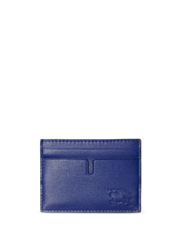 EKD Embossed Logo Leather Card Holder