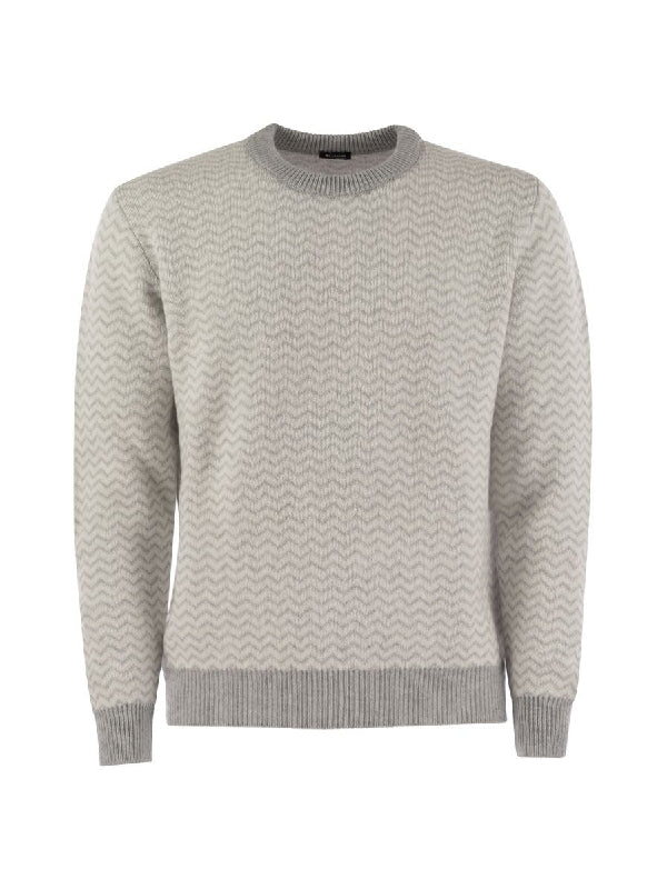 クルーネック
カシミアニット