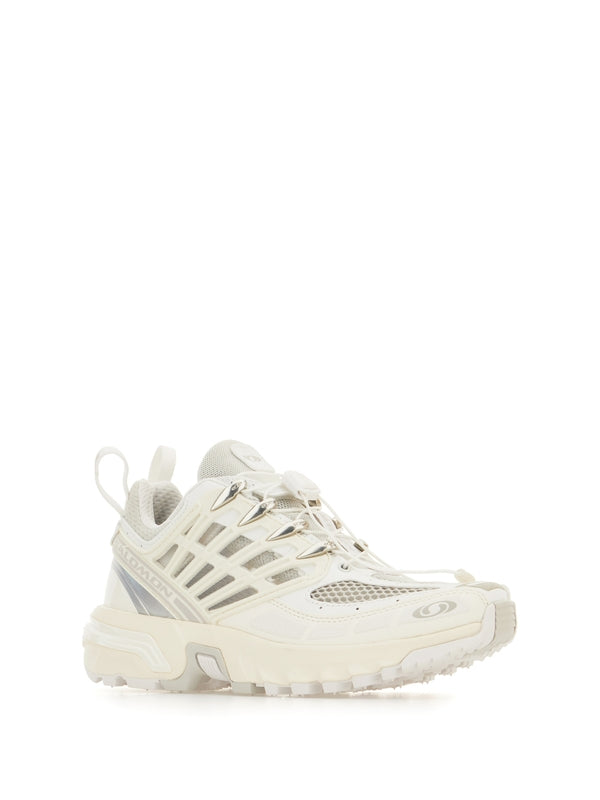 Salomon White Low Top Sneakers