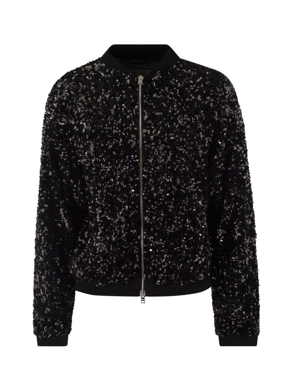 亮片
装饰飞行员夹克