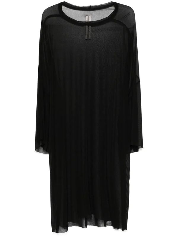 TOMMY Semi-Sheer Long-Sleeve Top