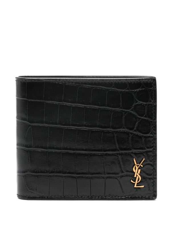 Saint Laurent Black Wallets