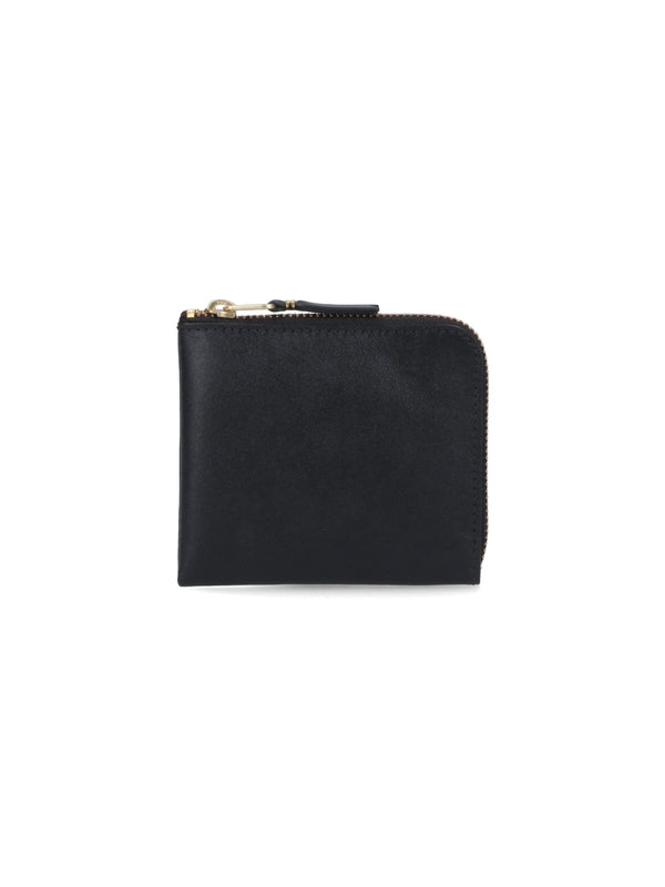 Half Zip Leather Wallet