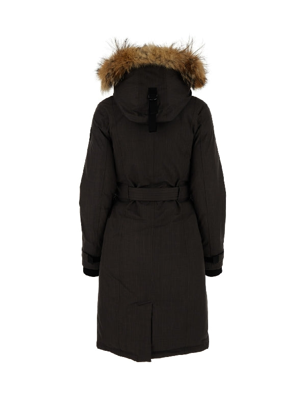 Sherads Belt Hoodie Parka