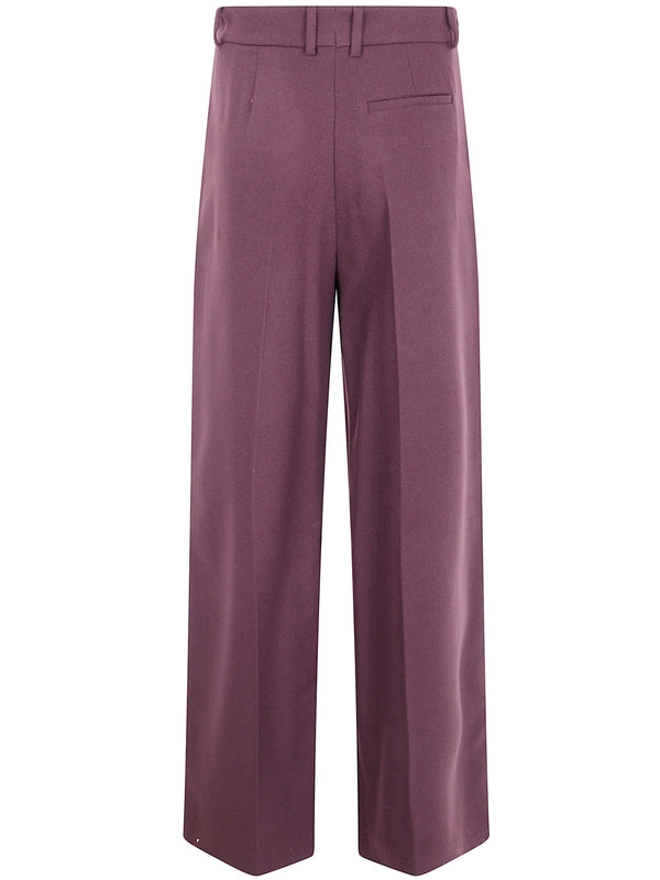 Joseph Burgundy Pants