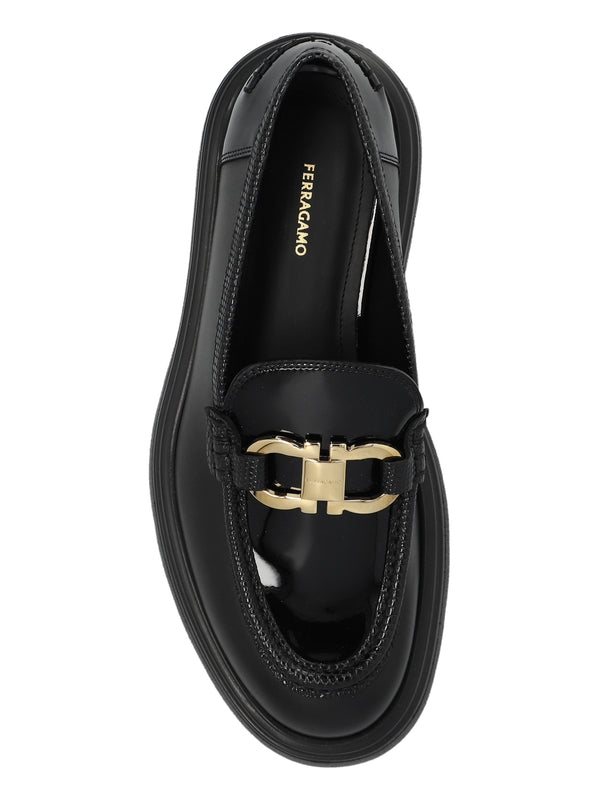 Brooke Gancini Detail Leather Loafer