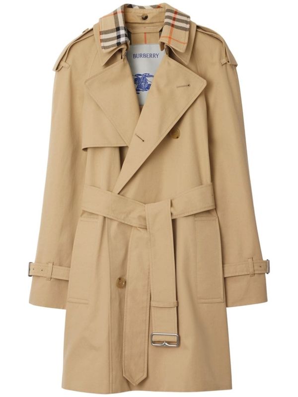 Belt Cotton Trench Coat