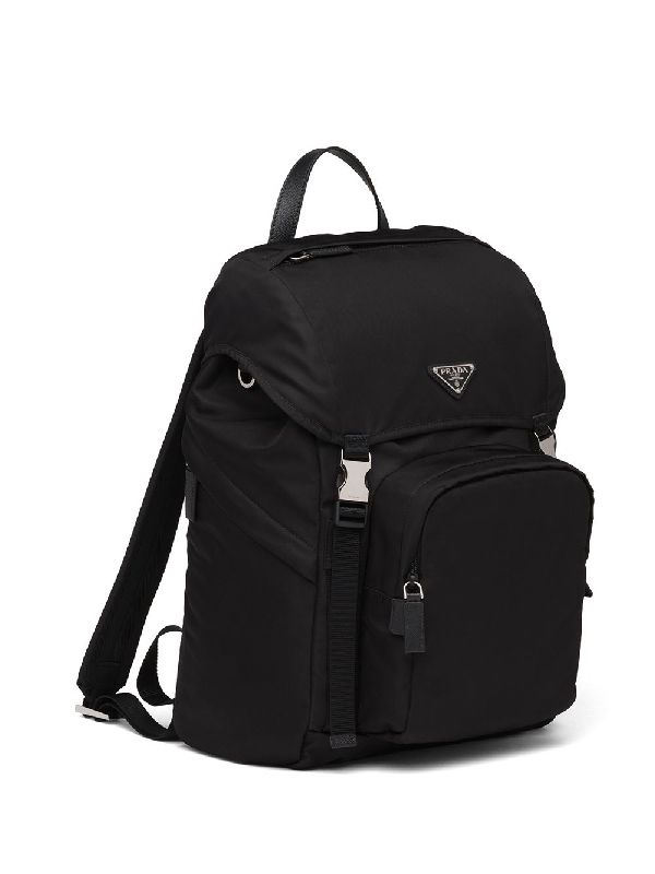 Triangle Logo Linylon Double Buckle
  Backpack