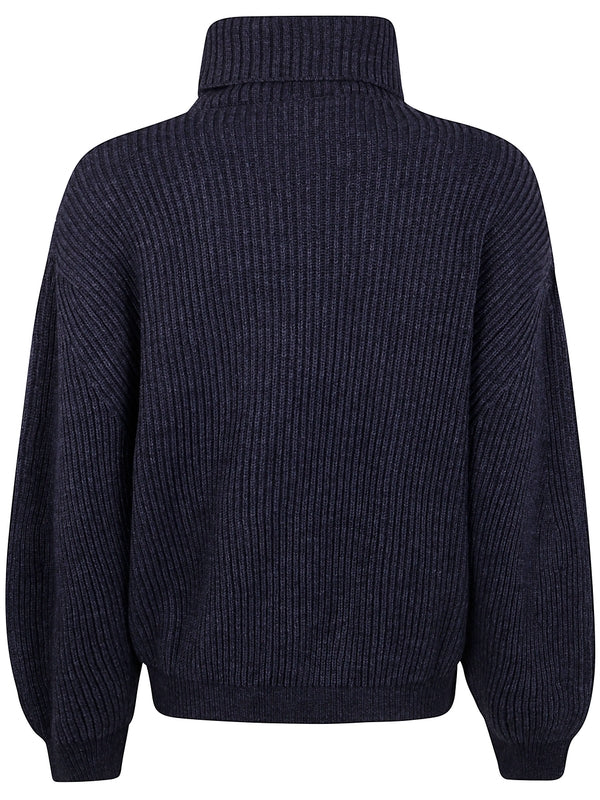 Semi-Couture Navy Knit