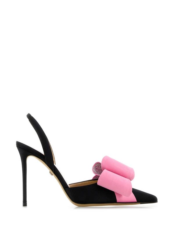 Double Bow Slingback Heelss